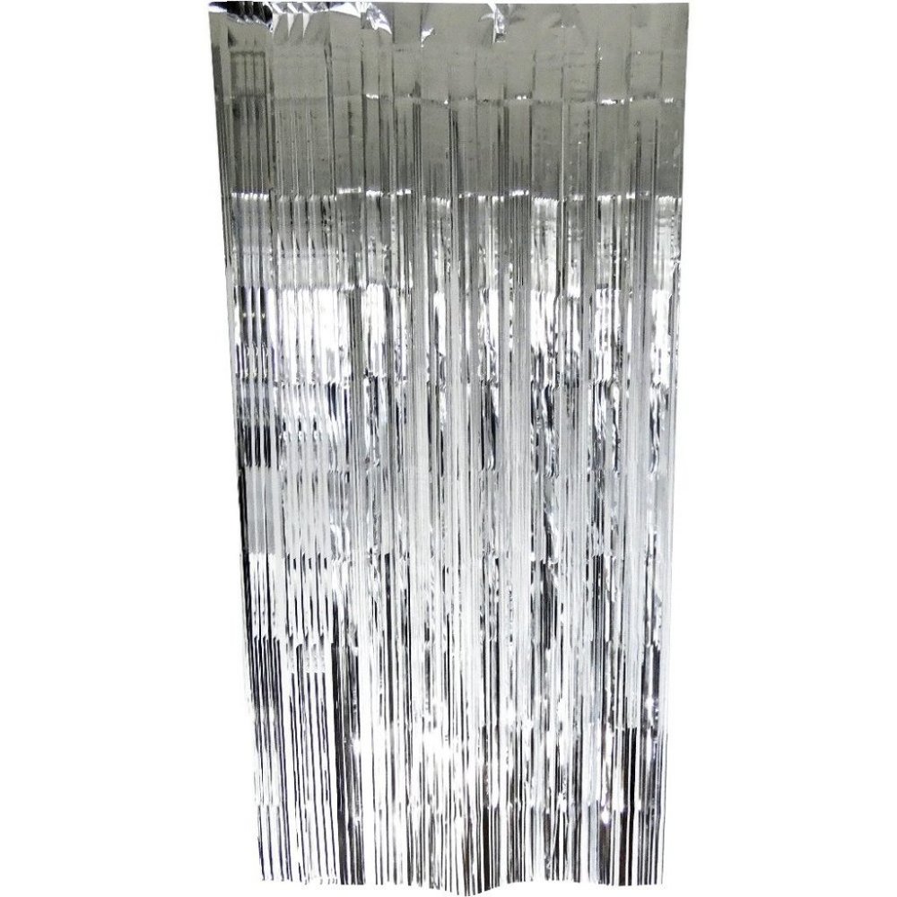 Tinsel Foil Curtain for Photo Booth, Birthday, Wed